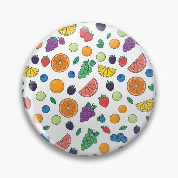 Item preview, Colorful Summer Fruits Pattern Illustration designed and sold by Owcomm.