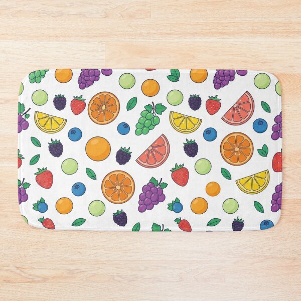 Item preview, Colorful Summer Fruits Pattern Illustration designed and sold by Owcomm.