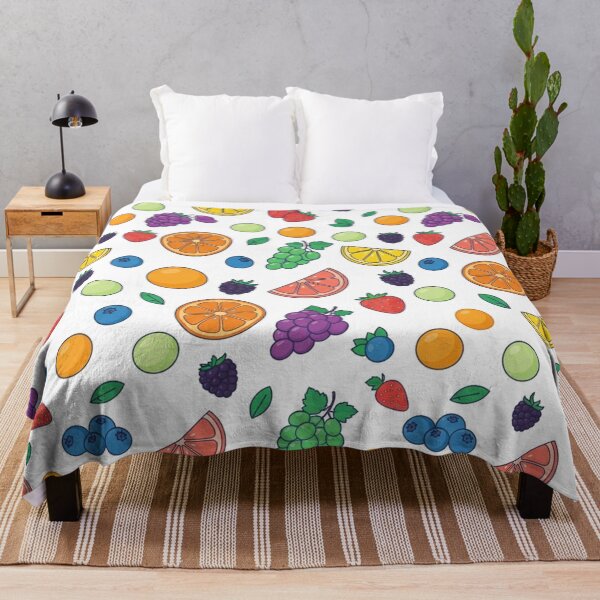 Item preview, Colorful Summer Fruits Pattern Illustration designed and sold by Owcomm.