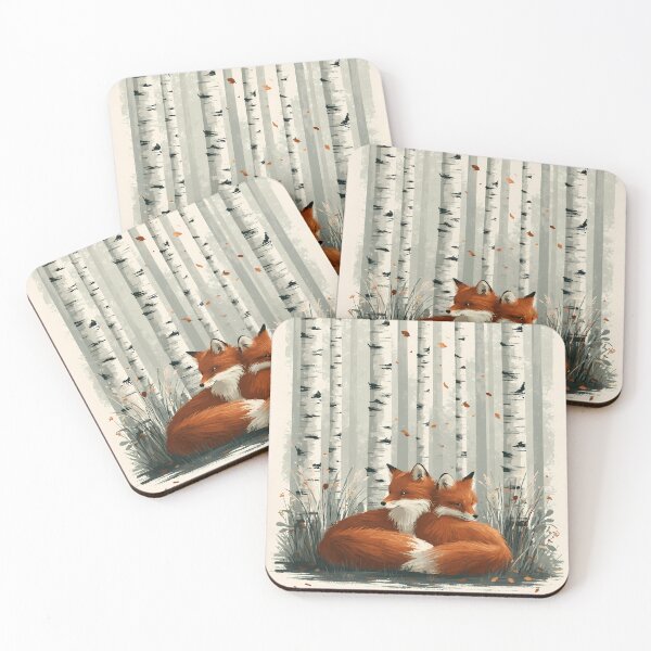 Item preview, The Birches – Dreamy Enchanted Forest Landscape designed and sold by Authentic-Merch.