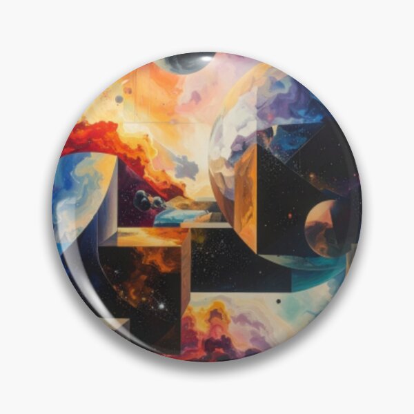 Item preview, ​Cosmic Geometric Nebula designed and sold by KingsArtworx 2.