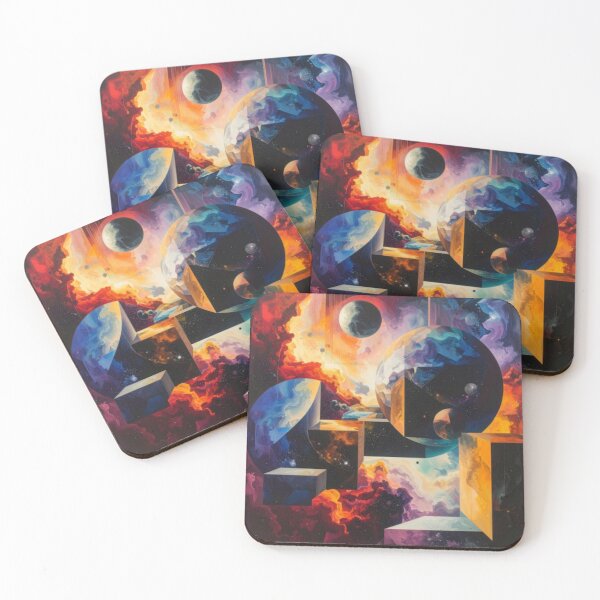 Item preview, ​Cosmic Geometric Nebula designed and sold by KingsArtworx 2.
