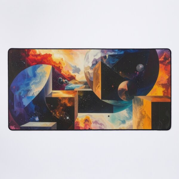 Item preview, Cosmic Geometric Nebula designed and sold by KingsArtworx 2.