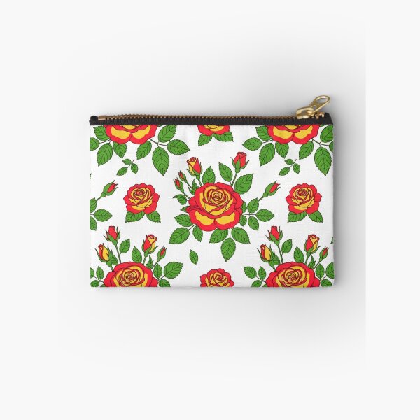 Item preview, Red Yellow Rose Floral Pattern Illustration designed and sold by Owcomm.