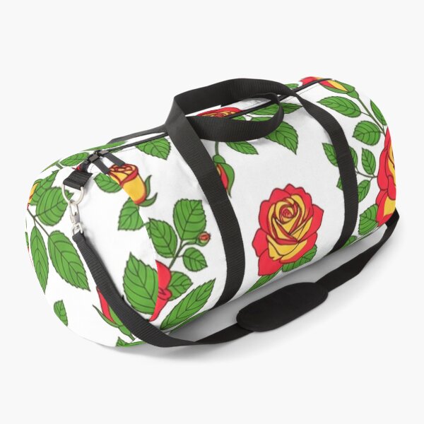 Item preview, Red Yellow Rose Floral Pattern Illustration designed and sold by Owcomm.