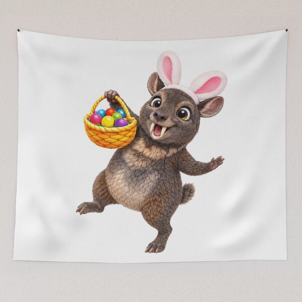 Item preview, Musk Deer Easter Basket designed and sold by Sillytoe.