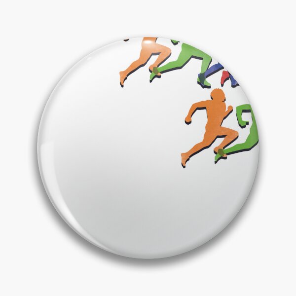 Item preview, Colorful Running Silhouette Motion Cross. Country designed and sold by VISIONSTURME.