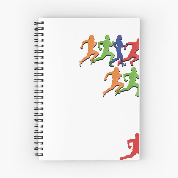 Item preview, Colorful Running Silhouette Motion Cross. Country designed and sold by VISIONSTURME.
