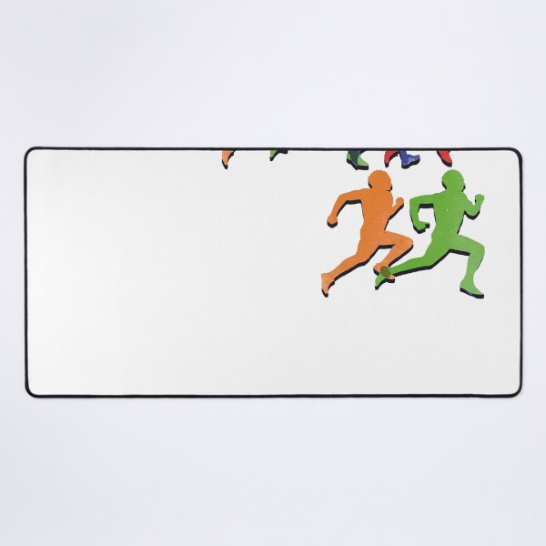 Item preview, Colorful Running Silhouette Motion Cross. Country designed and sold by VISIONSTURME.