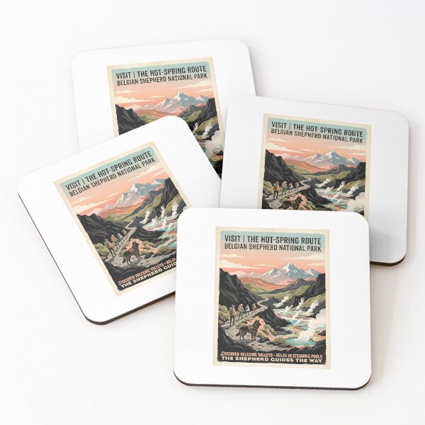 Item preview, Belgian Shepherd Volcanic Guide designed and sold by PictoVibe.