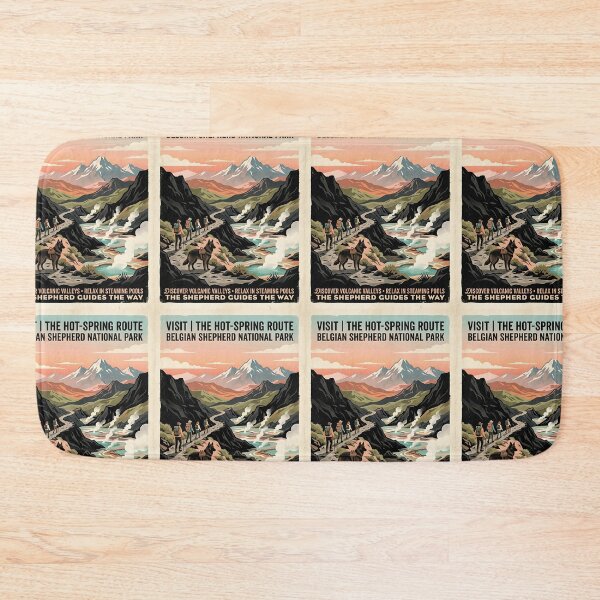 Item preview, Belgian Shepherd Volcanic Guide designed and sold by PictoVibe.