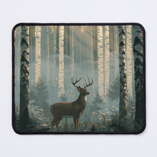 Item preview, The Birches – Scandinavian Nordic Woodland Art designed and sold by Authentic-Merch.