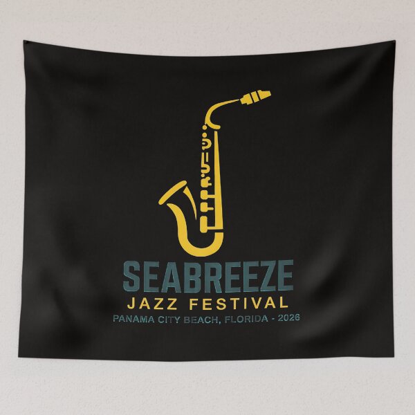 Item preview, Seabreeze Jazz Festival Panama City Beach 2026 Sax designed and sold by WarmTones.