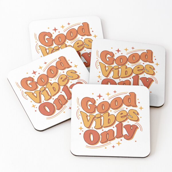 Item preview, Good Vibes Only Retro Groovy Bubble Letter Typography Design designed and sold by cannsuh.