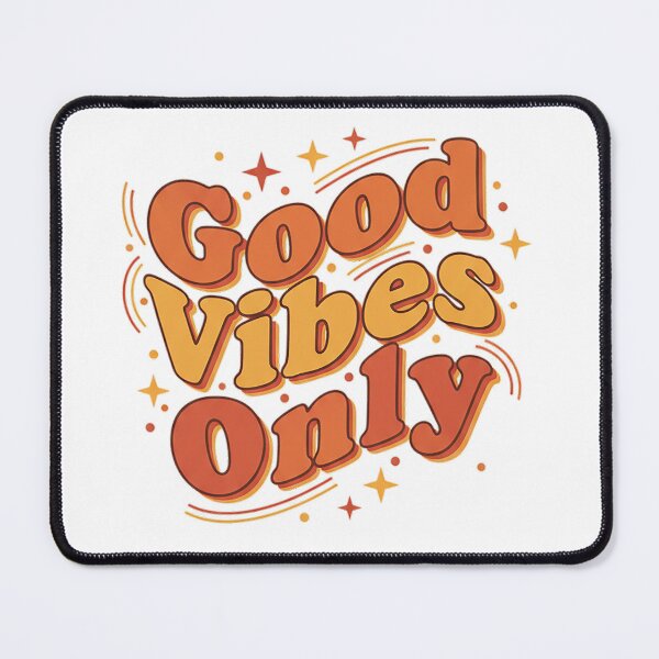 Item preview, Good Vibes Only Retro Groovy Bubble Letter Typography Design designed and sold by cannsuh.