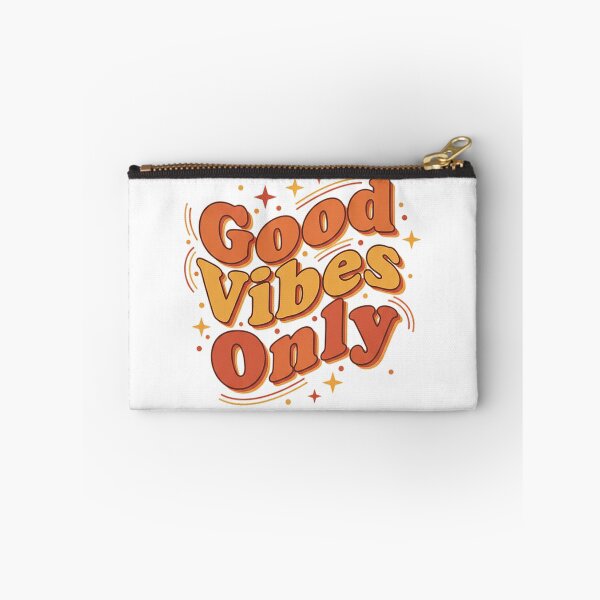 Item preview, Good Vibes Only Retro Groovy Bubble Letter Typography Design designed and sold by cannsuh.