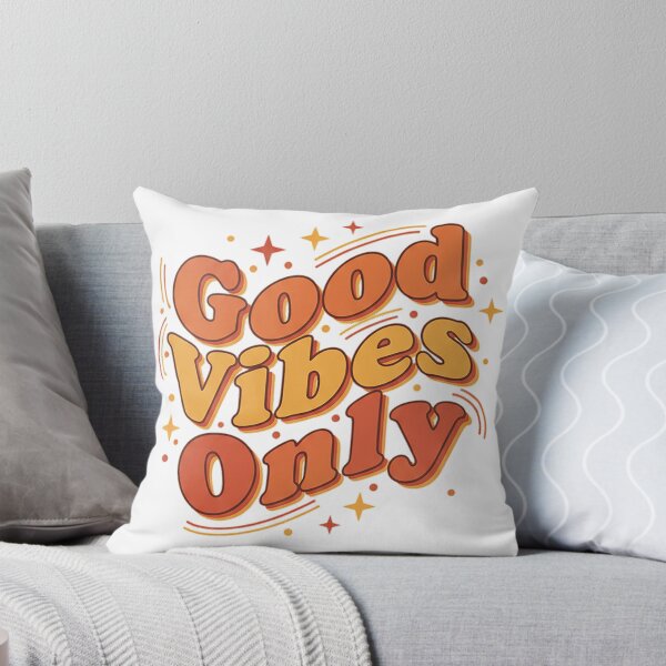 Item preview, Good Vibes Only Retro Groovy Bubble Letter Typography Design designed and sold by cannsuh.