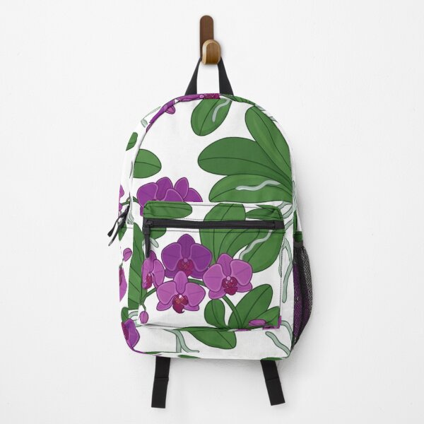 Item preview, Purple Orchid Floral Botanical Pattern Illustration designed and sold by Owcomm.