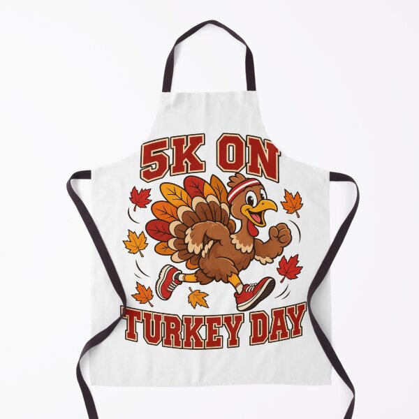 Artikelvorschau, Turkey Day 5K Running Turkey entworfen und verkauft von skyartdesign.