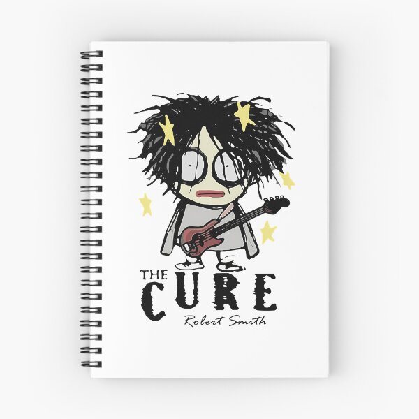 Artikelvorschau, Cartoon-Logo The Cure Robert Smith entworfen und verkauft von ZombiGrrrl.
