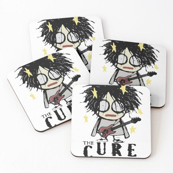 Item preview, Cartoon Logo The Cure  Robert Smith  designed and sold by ZombiGrrrl.