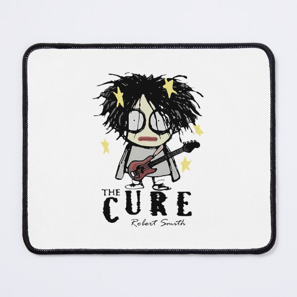 Item preview, Cartoon Logo The Cure Robert Smith designed and sold by ZombiGrrrl.