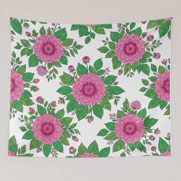 Item preview, Beautiful Pink Floral Seamless Pattern designed and sold by Owcomm.