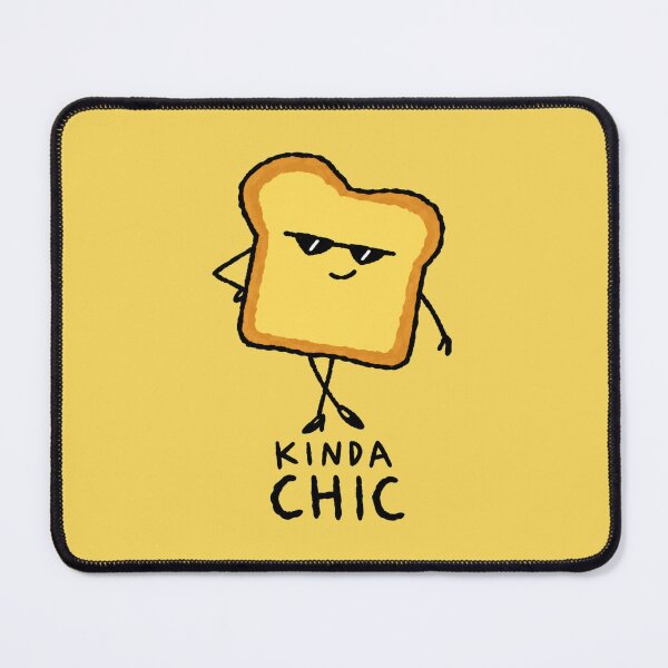 Item preview, Kinda Chic Toast With Sunglasses Illustration designed and sold by bosamji.