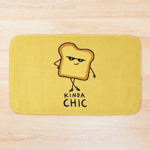Item preview, Kinda Chic Toast With Sunglasses Illustration designed and sold by bosamji.