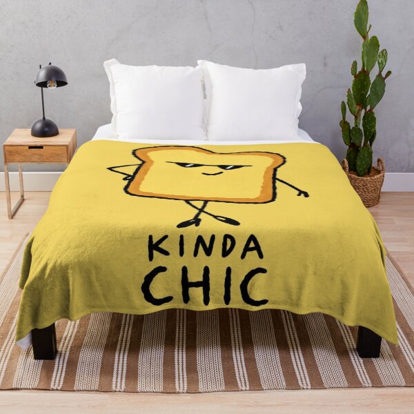 Item preview, Kinda Chic Toast With Sunglasses Illustration designed and sold by bosamji.
