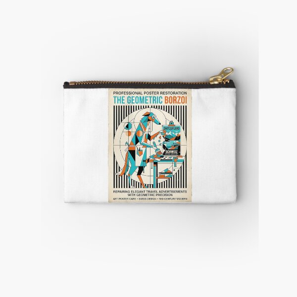 Item preview, Borzoi Poster Restorer designed and sold by PictoVibe.