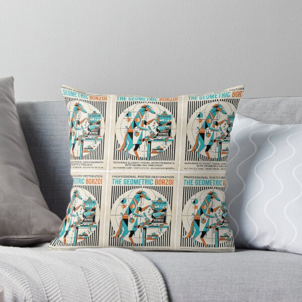 Item preview, Borzoi Poster Restorer designed and sold by PictoVibe.