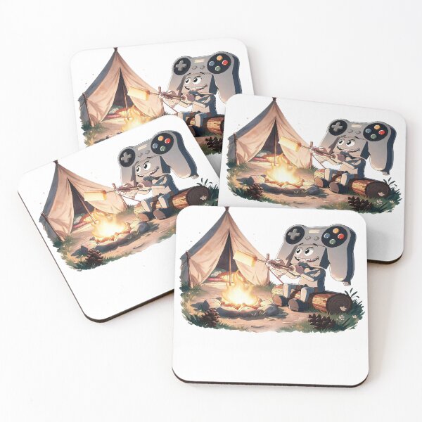 Item preview, Retro 90s Gamer Dad Camping Controller Campfire Apparel  designed and sold by VISIONSTURME.