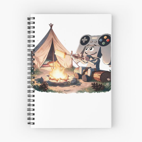 Item preview, Retro 90s Gamer Dad Camping Controller Campfire Apparel  designed and sold by VISIONSTURME.