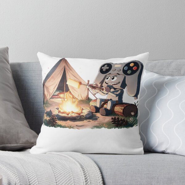 Item preview, Retro 90s Gamer Dad Camping Controller Campfire Apparel  designed and sold by VISIONSTURME.