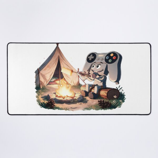 Item preview, Retro 90s Gamer Dad Camping Controller Campfire Apparel designed and sold by VISIONSTURME.