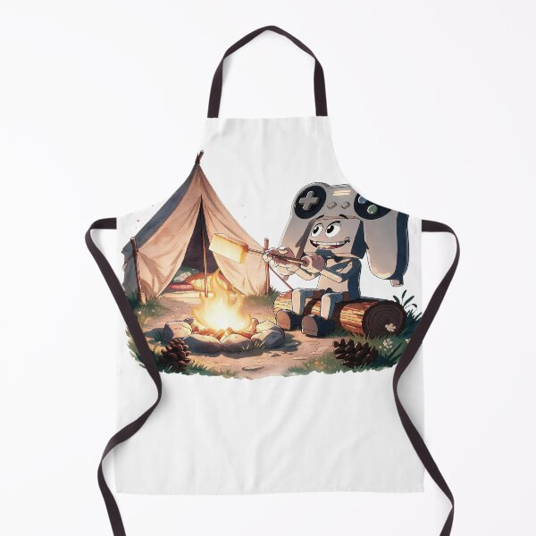 Item preview, Retro 90s Gamer Dad Camping Controller Campfire Apparel  designed and sold by VISIONSTURME.