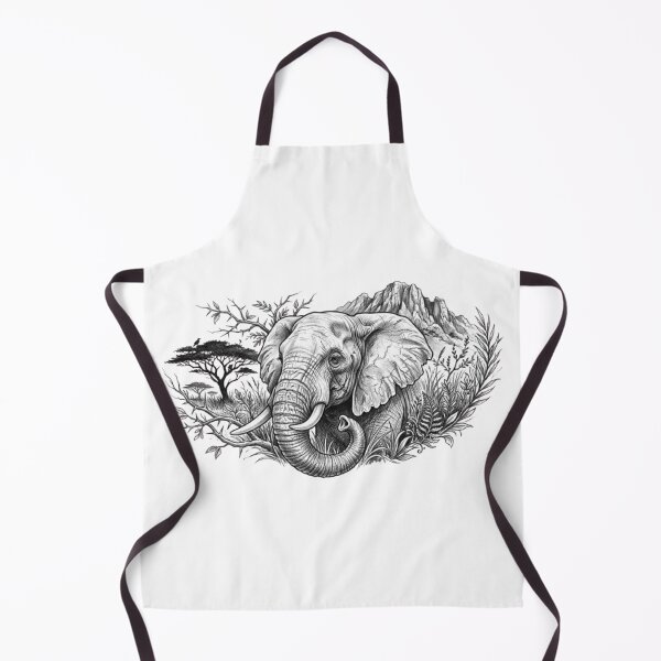 Item preview, African Elephant & Flora Safari designed and sold by CHRIST5000.