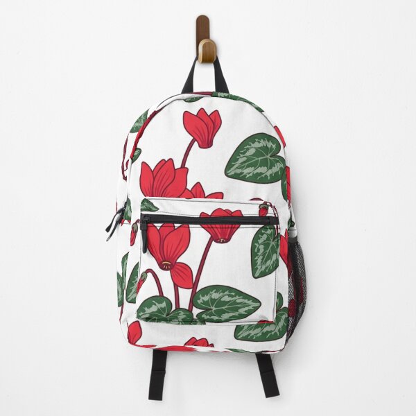 Item preview, Red Red Cyclamen Flower Pattern designed and sold by Owcomm.
