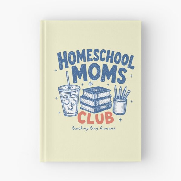 Item preview, Homeschool Moms Club | Teaching Tiny Humans Graphics  designed and sold by PrintSpire Studios.