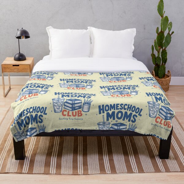 Item preview, Homeschool Moms Club | Teaching Tiny Humans Graphics  designed and sold by PrintSpire Studios.