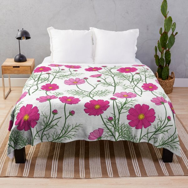 Item preview, Beautiful Pink Cosmos Flower Pattern Design designed and sold by Owcomm.
