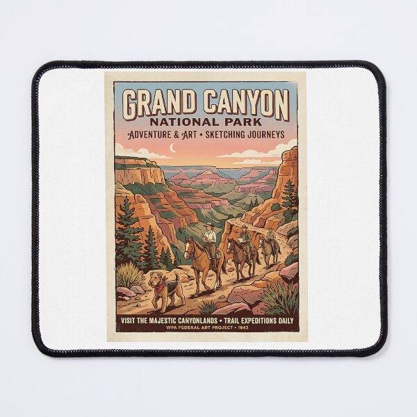 Item preview, Welsh Terrier Canyon Sketcher designed and sold by PictoVibe.