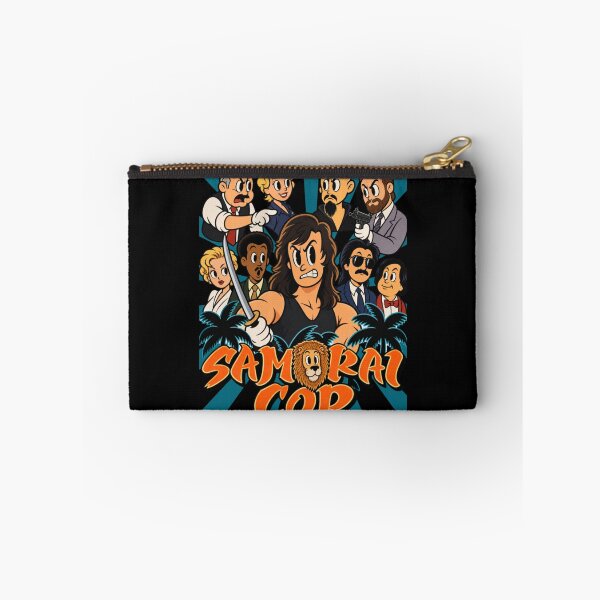 Item preview, samurai cop cartoon parody retro cult movie police action designed and sold by Eadmadgen42.
