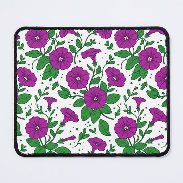 Item preview, Vibrant Purple Petunia Flowers Botanical Pattern designed and sold by Owcomm.