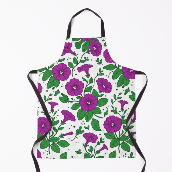 Item preview, Vibrant Purple Petunia Flowers Botanical Pattern designed and sold by Owcomm.