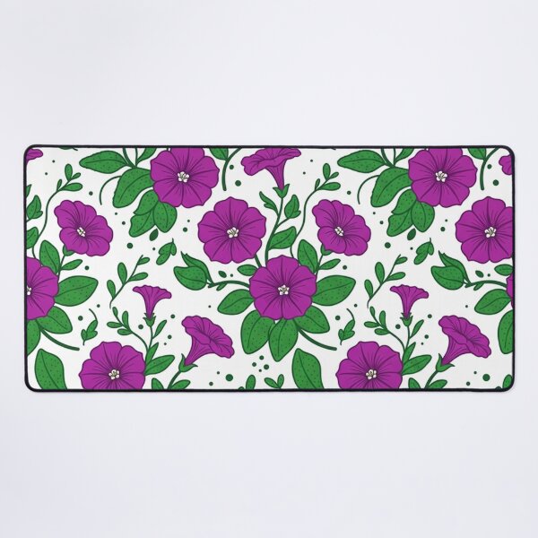 Item preview, Vibrant Purple Petunia Flowers Botanical Pattern designed and sold by Owcomm.