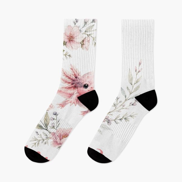 Item preview, Just Axolotl Questions Funny Watercolor Floral Aesthetic designed and sold by VISIONSTURME.