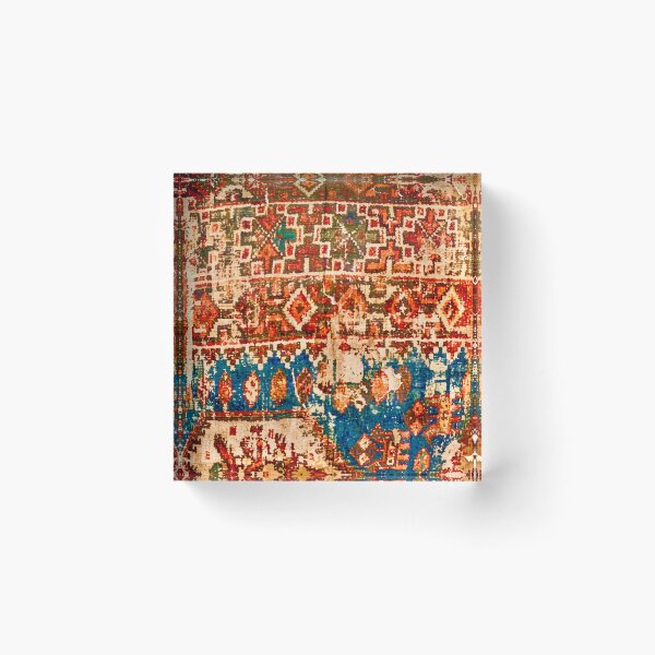 Item preview, Vintage Bohemian Persian Rug Print designed and sold by Vicky Brago-Mitchell®.