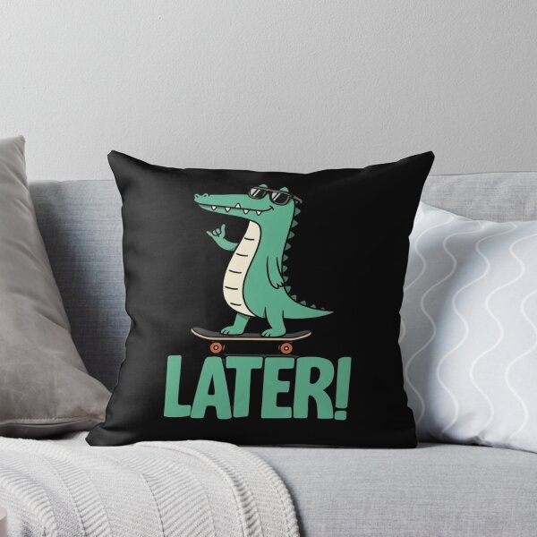 Item preview, Later Skater Gator Skateboard Crocodile designed and sold by haitrieuic96.